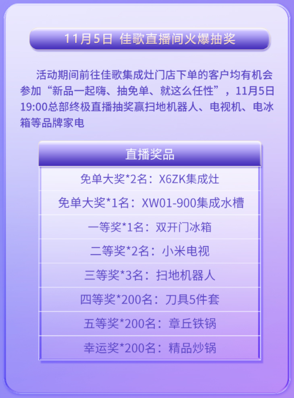 新品一起嗨，免單等你來！今年雙十一就那么任性！